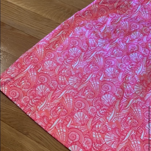 Vineyard Vines structured pink shell dress with ribbing - Picture 6 of 13